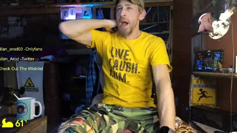 Allan arod online show from April 3, 9:50 am