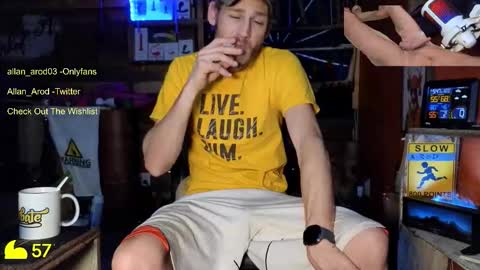 Allan arod online show from March 22, 9:47 am