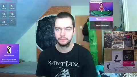 chrisjung301160 online show from May 17, 7:27 am