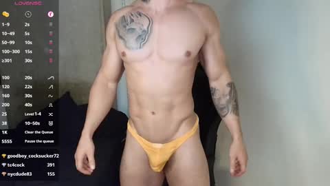 colombianmuscle8 online show from February 15, 2:51 am