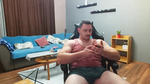 Snapshot of djmute chatting on January 30, 4:45 pm STR8 BOYv online show from January 30, 4:45 pm