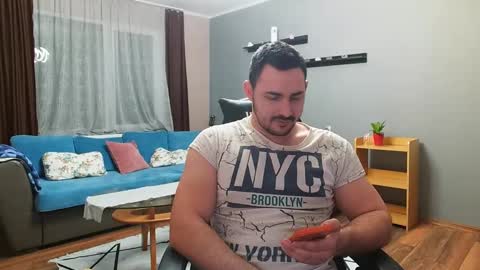 Snapshot of djmute chatting on February 6, 5:40 pm STR8 BOYv online show from February 6, 5:40 pm