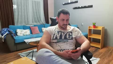 Snapshot of djmute chatting on February 4, 6:17 pm STR8 BOYv online show from February 4, 6:17 pm