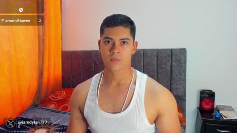 Snapshot of iamdylan777 chatting on December 27, 7:35 pm Dylan independent model online show from December 27, 7:35 pm