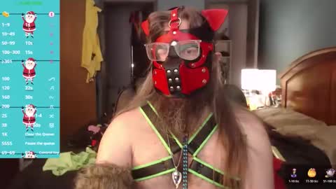 kinkywolf87 online show from January 9, 7:08 pm