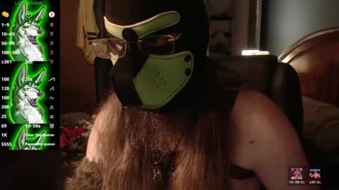 kinkywolf87 online show from July 18, 2:51 am