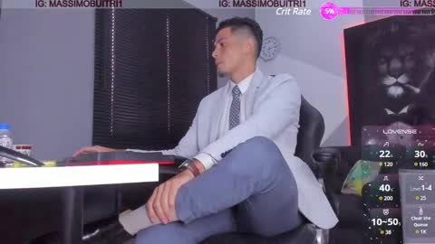 I am Massimo online show from February 13, 3:03 pm