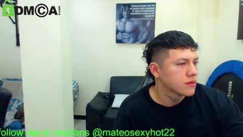 Snapshot of mateosexyhot22 chatting on March 6, 1:24 pm Mateo online show from March 6, 1:24 pm