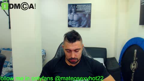 Snapshot of mateosexyhot22 chatting on March 6, 11:53 pm Mateo online show from March 6, 11:53 pm