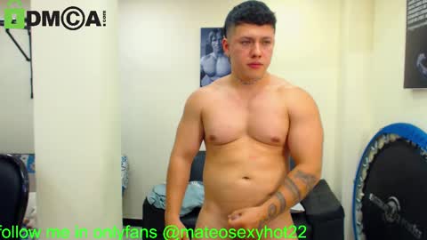 Snapshot of mateosexyhot22 chatting on February 13, 12:13 am Mateo online show from February 13, 12:13 am
