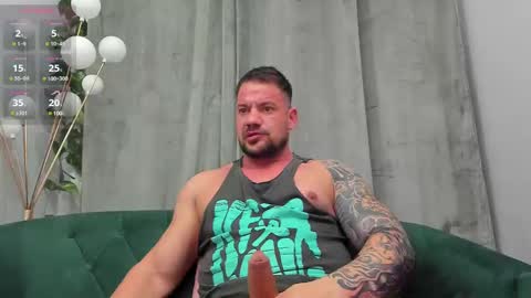 MuscleMonster31 online show from February 23, 5:39 am