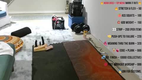 Noah Voss online show from March 9, 8:21 pm