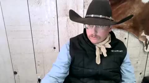 Snapshot of openmindedcowboy chatting on February 15, 6:44 pm kinkynerd online show from February 15, 6:44 pm