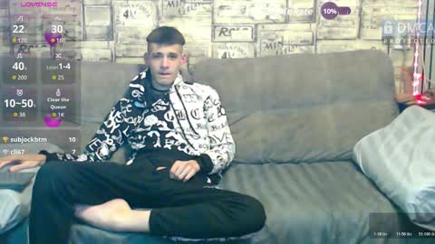 Max tall dark-haired guy with tattoos and Phil blond-haired online show from March 24, 1:55 am