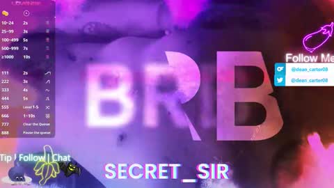 Dean Carter online show from March 22, 11:21 pm