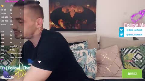 Snapshot of secret_sir chatting on October 7, 12:04 am Dean Carter online show from October 7, 12:04 am