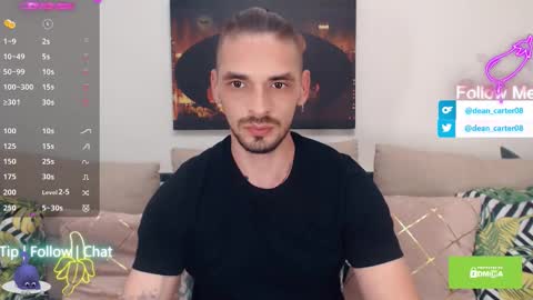 Snapshot of secret_sir chatting on September 8, 10:42 pm Dean Carter online show from September 8, 10:42 pm