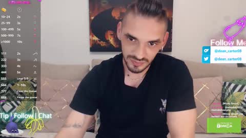 Snapshot of secret_sir chatting on October 2, 11:42 pm Dean Carter online show from October 2, 11:42 pm