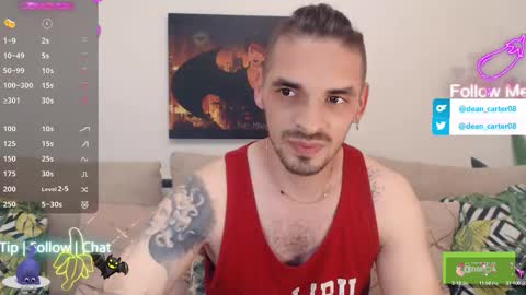 Snapshot of secret_sir chatting on September 12, 11:05 pm Dean Carter online show from September 12, 11:05 pm