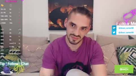 Snapshot of secret_sir chatting on October 10, 10:57 pm Dean Carter online show from October 10, 10:57 pm