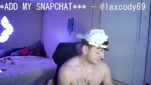 Snapshot of sexylax69 chatting on January 20, 1:07 am sexylax69 online show from January 20, 1:07 am