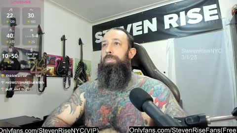 StevenRiseNYC online show from March 2, 1:26 am