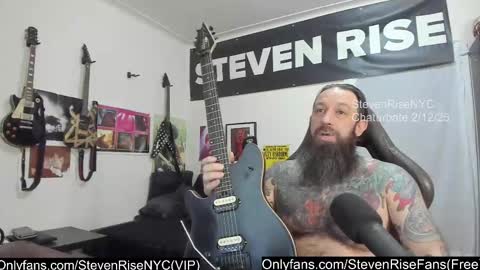 StevenRiseNYC online show from February 13, 1:26 pm