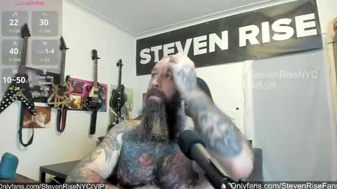 StevenRiseNYC online show from April 6, 11:55 am