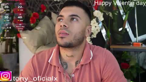 tony online show from February 14, 8:26 pm