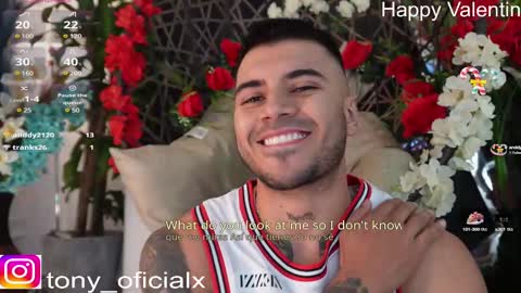 tony online show from February 12, 8:40 pm