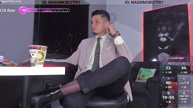 massimo g online show from December 10, 12:23 am