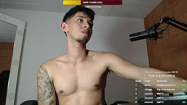 stevenSEX123 online show from April 1, 3:19 am