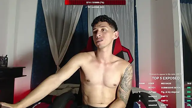 stevenSEX123 online show from February 1, 3:27 am