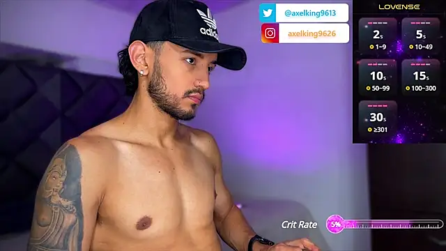 AxelKing1326 online show from February 10, 9:47 pm