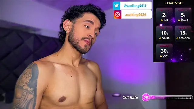 AxelKing1326 online show from March 8, 9:51 pm