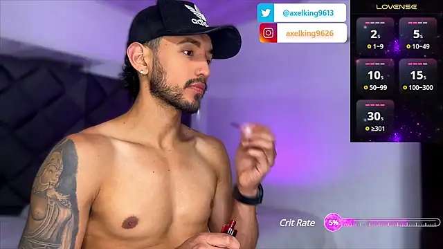 AxelKing1326 online show from January 20, 10:48 pm