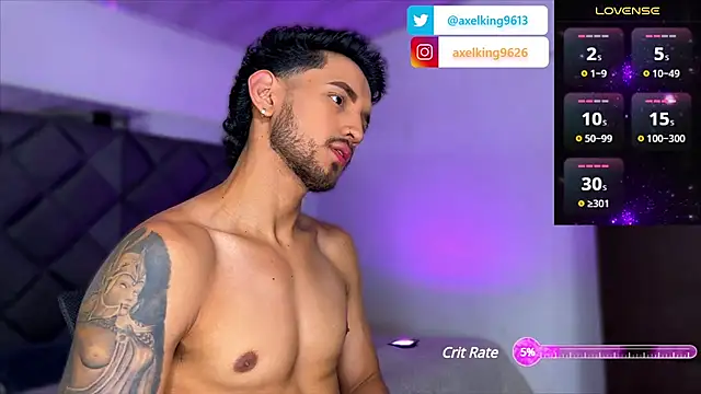 AxelKing1326 online show from February 23, 9:58 pm