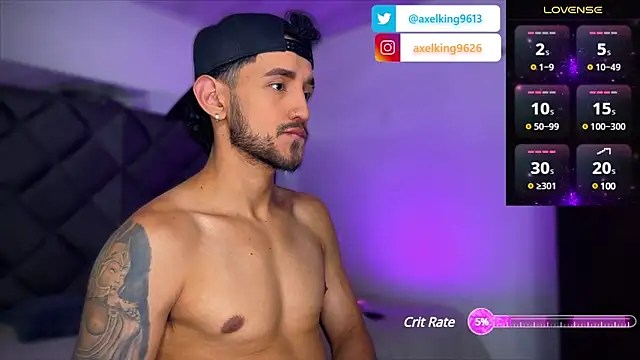 AxelKing1326 online show from March 3, 10:07 pm