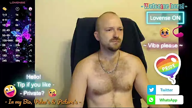 RealManHaveHairy online show from September 10, 4:22 am