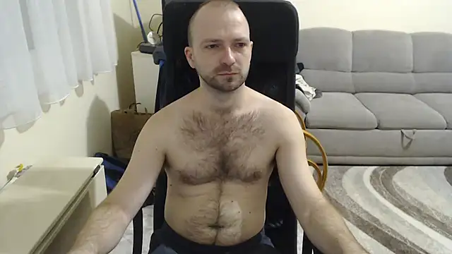 RealManHaveHairy online show from January 15, 3:50 pm