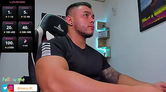 Marco diaz1 online show from February 12, 11:30 pm