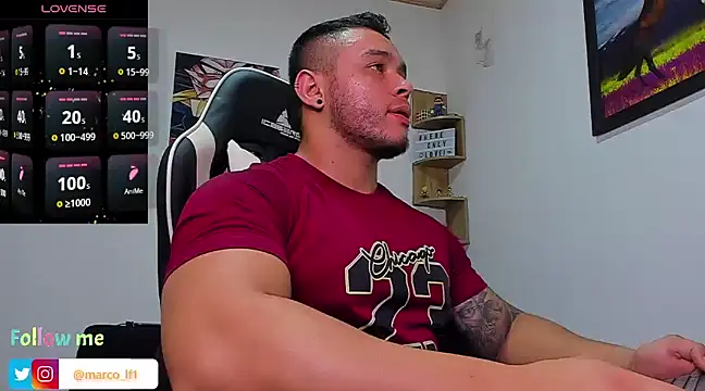 Marco diaz1 online show from January 9, 10:41 pm