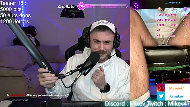 Mikev online show from January 12, 7:07 pm