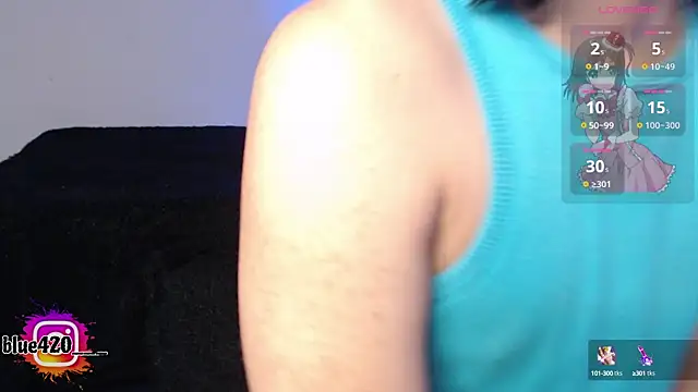 Skyler  blue4 online show from September 21, 5:24 pm