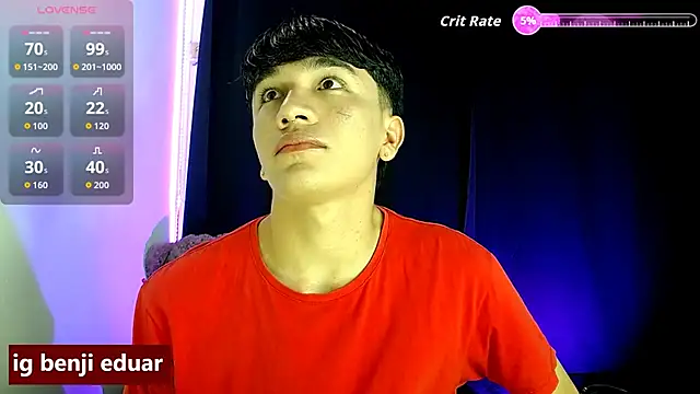 benji hoter online show from April 12, 10:21 pm