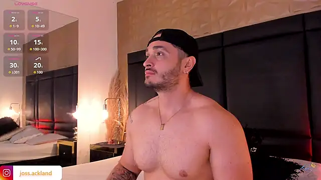 JossAckland online show from February 8, 8:35 pm