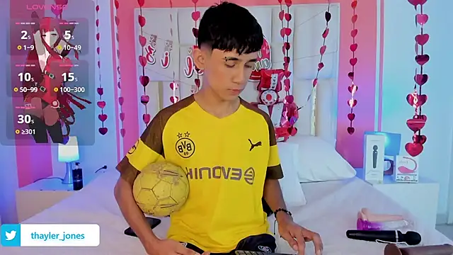 Thayler jones online show from February 13, 11:28 am