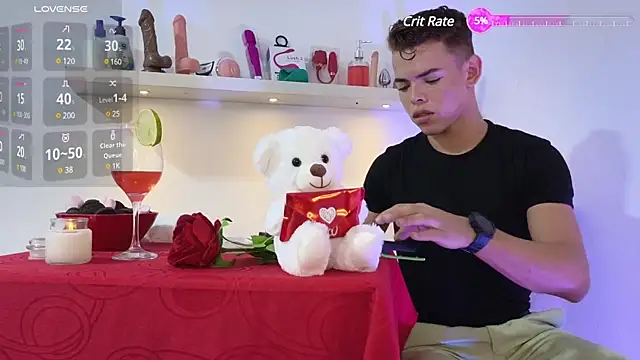 Nijinsky LatinBoy online show from February 14, 11:10 am