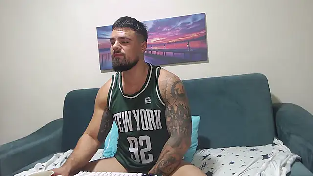 Tiberius hunk online show from October 4, 7:24 am