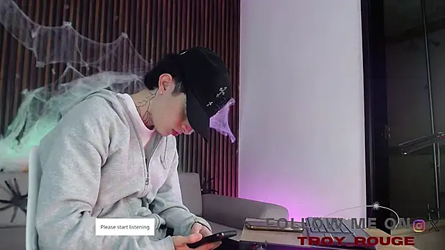 troy rouge online show from October 22, 7:38 pm